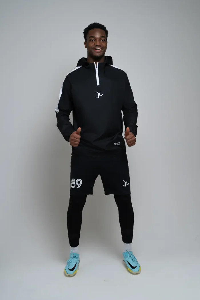 Анорак с капюшоном, чёрный — Igoshi Sport
